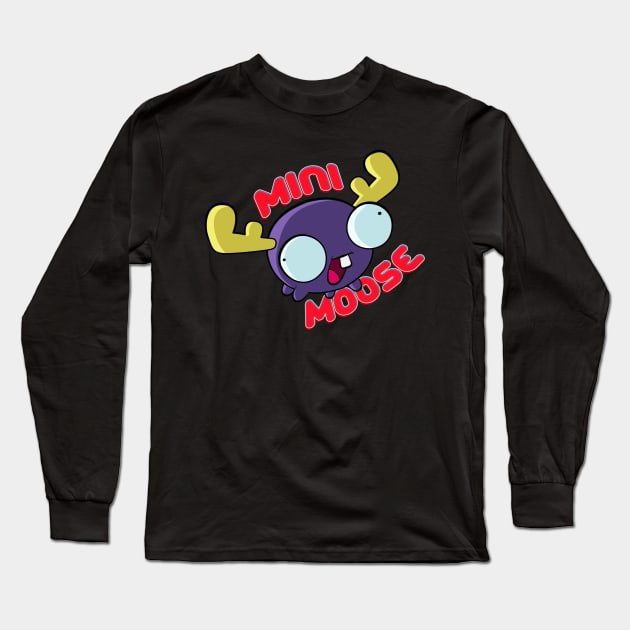 Mini Moose Long Sleeve T-Shirt by JamesCMarshall